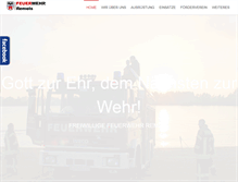 Tablet Screenshot of feuerwehr-remels.de